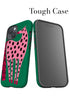 Horse iPhone Phone Case (Green Pink) For Iphone & Samsung