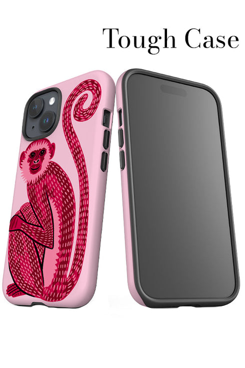 Monkey iPhone Phone Case (Pinks) For Iphone & Samsung
