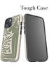 Under the Stars iPhone Phone Case (Linen Moss Green) For Iphone & Samsung