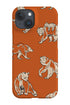 Bears Phone Case (Burnt Orange) For Iphone & Samsung