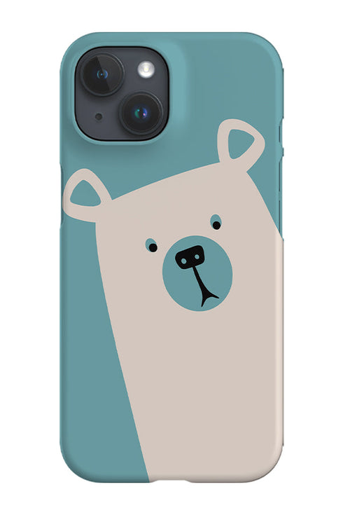 Bear Phone Case (Blue & White) For Iphone & Samsung