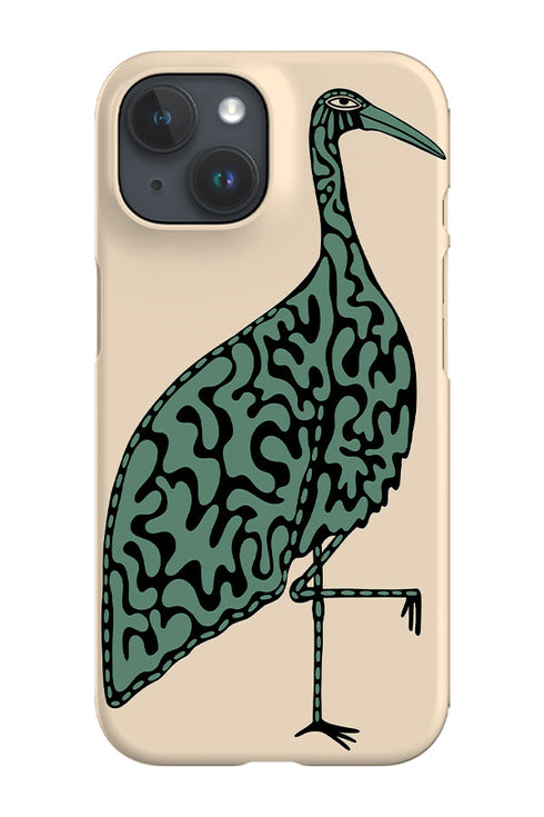 Bird Placement Phone Case (Beige Green) For Iphone & Samsung
