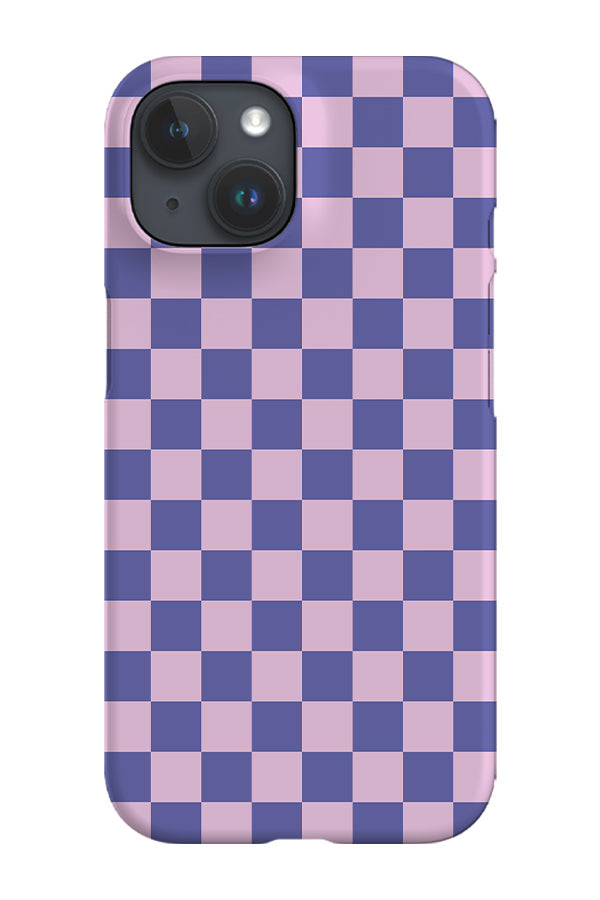 Checkered Phone Case (Purple Pink) For Iphone & Samsung