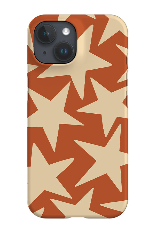Minimalist Stars Phone Case (Burnt Orange) For Iphone & Samsung