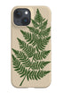 Placement Fern Bold Phone Case (Green) For Iphone & Samsung