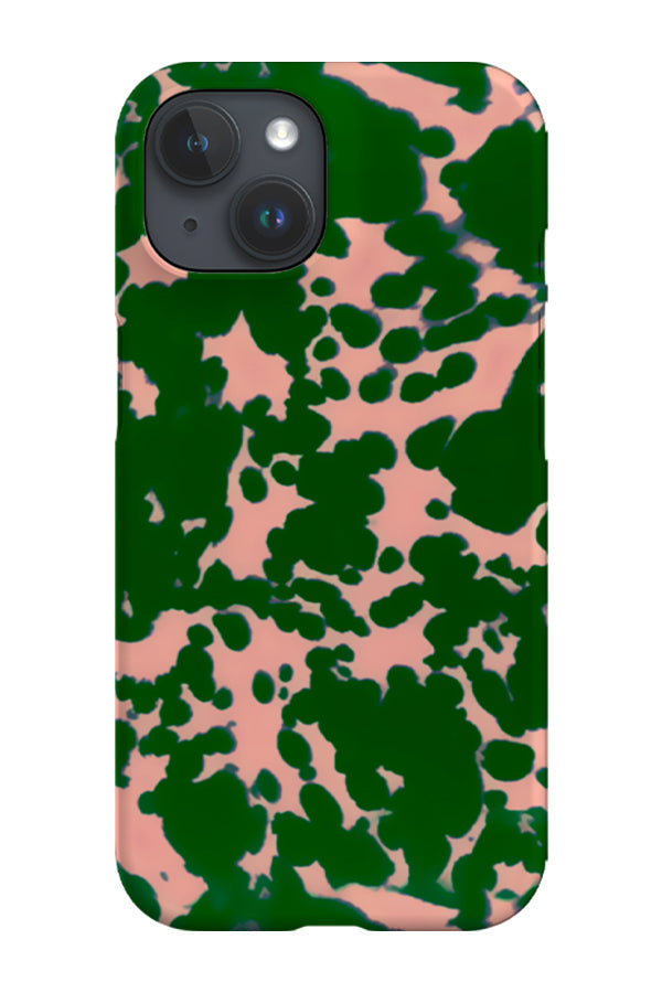 Tortoise Print Phone Case (Green) For Iphone & Samsung