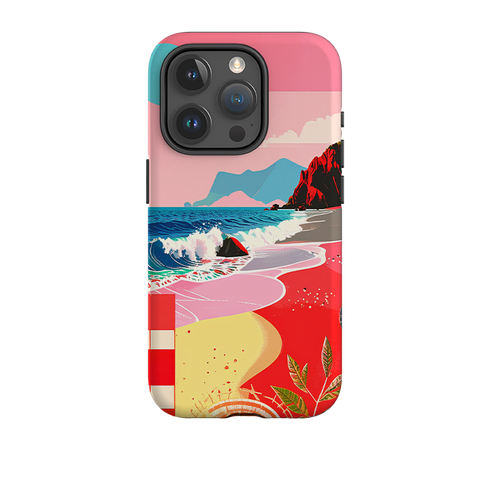 iPhone Tough Case - Red Beach
