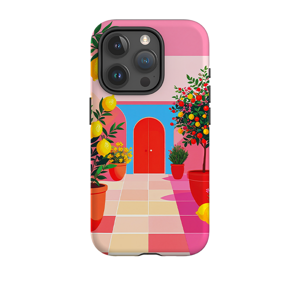 iPhone Tough Case - Red Garden