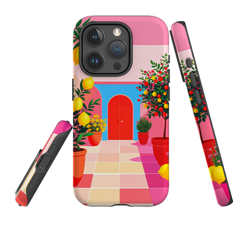 iPhone Tough Case - Red Garden