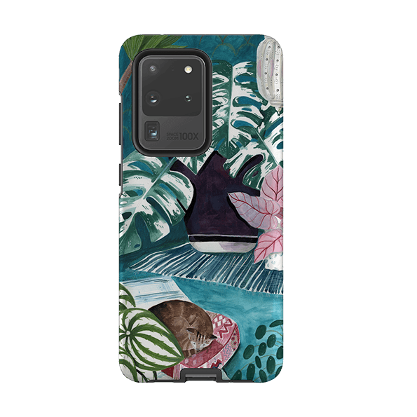 Samsung Tough Case - Blue Interior By Bex Parkin
