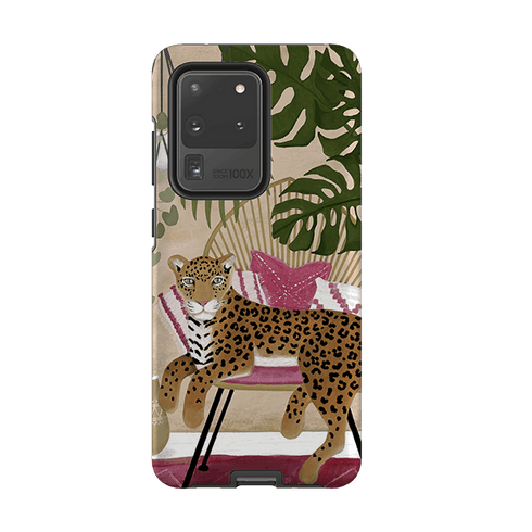 Samsung Tough Case - Boho Leopard Cream By Bex Parkin