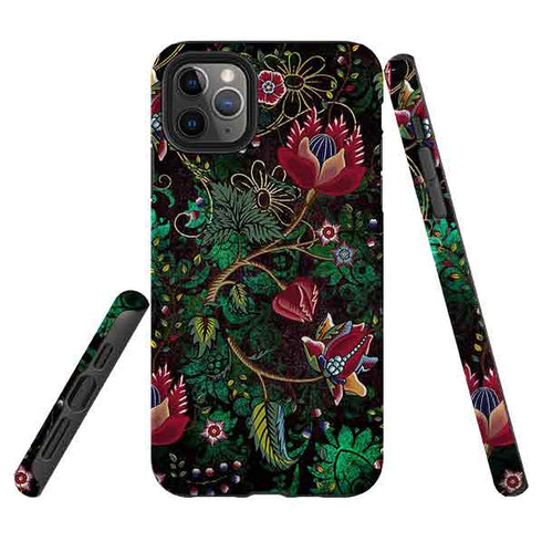 iPhone Tough Case - Skelton Green