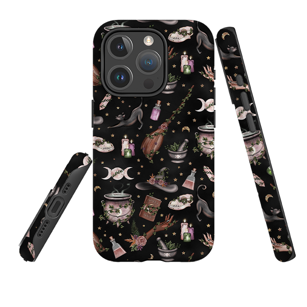 iPhone MagSafe Tough Case - Woodland Witch Black