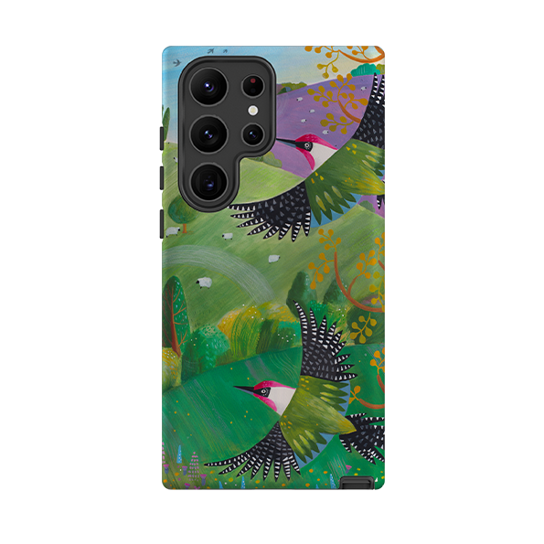 Samsung Tough Case - Woodpeckers By Bex Parkin