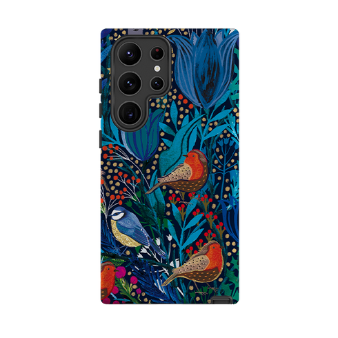 Samsung Tough Case - Xmas Robin IV By Emma Frances Grant