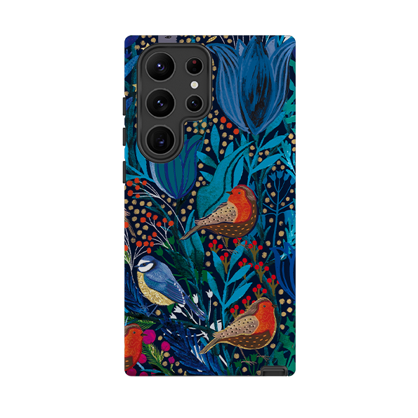 Samsung Tough Case - Xmas Robin IV By Emma Frances Grant