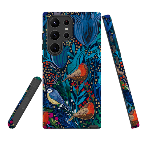 Samsung Tough Case - Xmas Robin IV By Emma Frances Grant